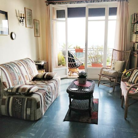 Vintage Flat On Villefranche Bay - Free Car Park Bagian luar foto