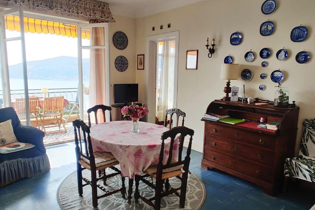 Vintage Flat On Villefranche Bay - Free Car Park Bagian luar foto