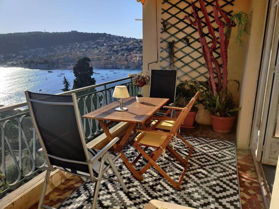 Vintage Flat On Villefranche Bay - Free Car Park Bagian luar foto