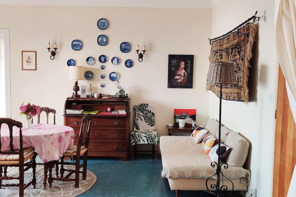 Vintage Flat On Villefranche Bay - Free Car Park Bagian luar foto